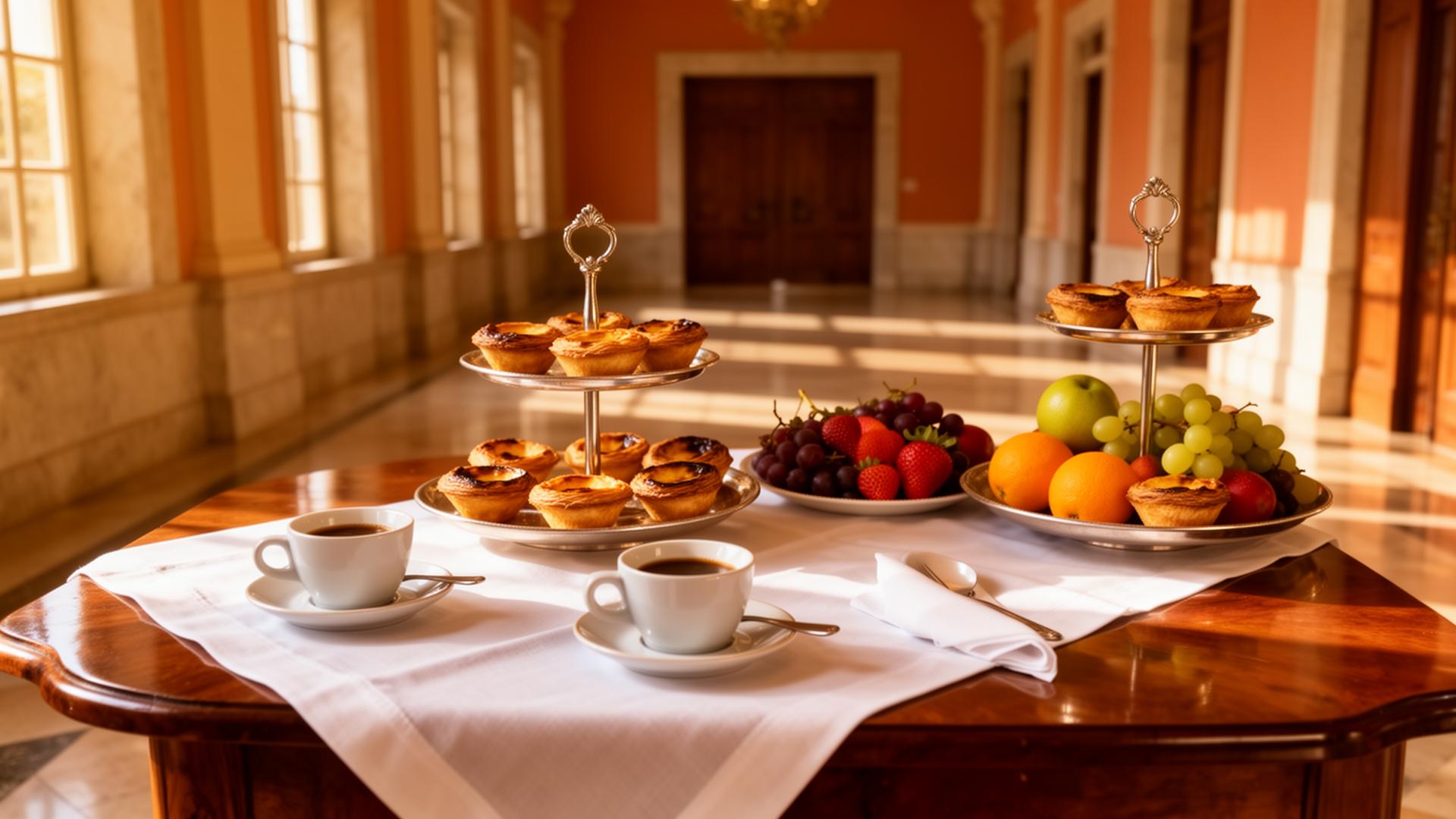 University catering in Lisbon, served from inside the campus